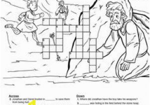 Jonathan and David Bible Coloring Pages 206 Best Bible David Images In 2018