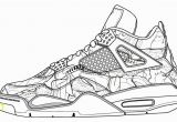 Jordan Shoes Coloring Pages Printable Jordan Shoes Coloring Page Clip Art Library