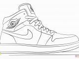 Jordan Shoes Coloring Pages Printable Nike Jordan Sportschoenen