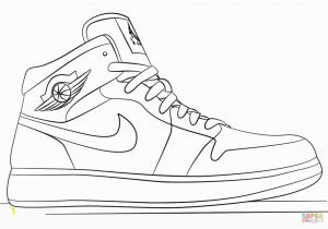 Jordan Shoes Coloring Pages Printable Nike Jordan Sportschoenen