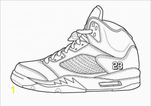 Jordan Shoes Coloring Pages Printable Pin by Jame D On Art & Design