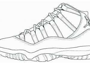 Jordan Shoes Coloring Pages Printable Retro Jordan Coloring Pages