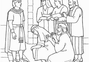 Joseph and His Dreams Coloring Pages Joseph and His Brothers Coloring Page