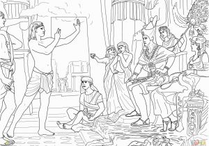 Joseph and His Dreams Coloring Pages Joseph and His Dreams Coloring Pages Sketch Coloring Page