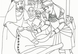 Joseph and His Dreams Coloring Pages Joseph Distributing Grain Genesis 41