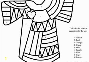 Joseph Coat Of Many Colors Coloring Page Josephs Coat Many Colors Color by Number
