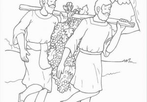 Joshua and Caleb Bible Coloring Pages 12 Spies Coloring Page Joshua and Caleb Bible Coloring