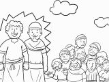 Joshua and Caleb Bible Coloring Pages Joshua and Caleb Brought Back A Good Report Coloring Page