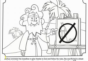 Joshua and Caleb Bible Coloring Pages Joshua Bible Coloring Pages