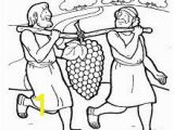 Joshua and Caleb Bible Coloring Pages Pin by Shirley forrest On Educational