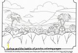 Joshua and the Promised Land Coloring Page Joshua and the Battle Jericho Coloring Pages Simple Color Pages