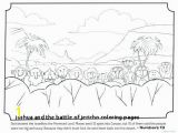 Joshua and the Promised Land Coloring Page Joshua and the Battle Jericho Coloring Pages Simple Color Pages