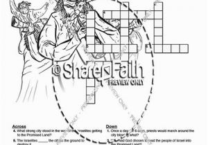 Joshua and the Promised Land Coloring Page Joshua and the Battle Jericho Coloring Pages Simple Color Pages