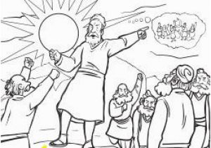 Joshua Crosses the Jordan River Coloring Page Jordans Sunday School and Children On Pinterest