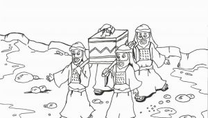 Joshua Crosses the Jordan River Coloring Page Joshua Crossing the Jordan River Coloring Page Coloring Home