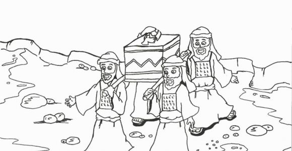 Joshua Crosses the Jordan River Coloring Page Joshua Crossing the Jordan River Coloring Page Coloring Home