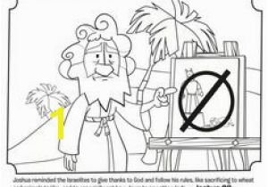 Joshua Crossing the Jordan Coloring Page 43 Best Joshua Images