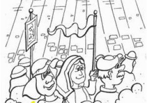 Joshua Crossing the Jordan Coloring Page 43 Best Joshua Images