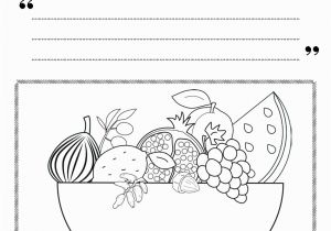 Joy Fruit Of the Spirit Coloring Page Coloring Page for Kids Preschool Fruit the Spirit