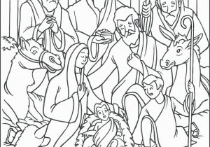 Joyful Mysteries Coloring Pages Awesome Nativity Colouring Sheets Coloring Page Away In A Manger