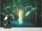 Jungle Adventure Wall Mural Jungle southeast asia Wall Mural Wallpaper Nature