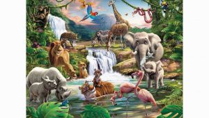 Jungle Adventure Wall Mural Walltastic Jungle Adventure Mural 8ft X 10ft In 2019