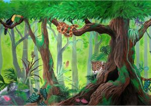 Jungle Book Mural Rainforest Mural by Kchan27 On Deviantart