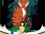 Jungle Book Mural these Jungle Book Posters are Both Vibrant and foreboding