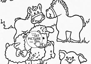 Jungle Junction Printable Coloring Pages Funny Farm Animals Coloring Page for Kids Animal Coloring Pages