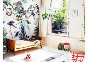 Jungle Mural for Children S Room Envies Déco 1 La Tendance Papier Peint Entre Floral Et Tropical