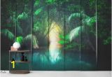 Jungle Mural Wall Hanging Jungle southeast asia Wall Mural Wallpaper Nature