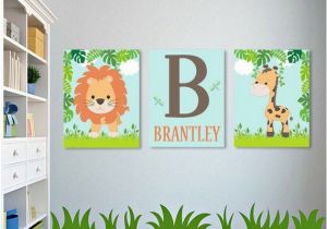 Jungle Wall Murals Nursery Safari Nursery Wall Art Safari Nursery Decor Boy Nursery