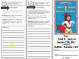 Junie B Jones Coloring Pages Prehension Tri Fold Junie B Jones is Captain Field Day by Barbara Parks