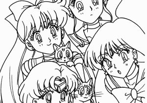 Jupiter Printable Coloring Pages Sailor Venus Jupiter Mercure Luna Artemis Et Sailor Mars