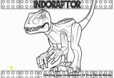 Jurassic World Printable Coloring Pages Coloring Page Indoraptor