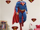 Justice League Wall Mural Superman Wall Sticker Huge Large