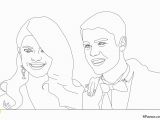 Justin Bieber and Selena Gomez Coloring Pages Coloriage Selena Gomez Et Justin Bieber à Imprimer Et Colorier