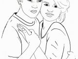Justin Bieber and Selena Gomez Coloring Pages Selena Coloring Pages