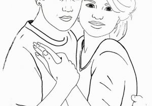 Justin Bieber and Selena Gomez Coloring Pages Selena Coloring Pages