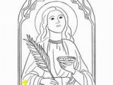 Kateri Tekakwitha Coloring Page Saint Kateri Tekakwitha Catholic Coloring Page Feast Day is July