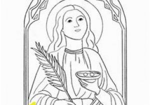 Kateri Tekakwitha Coloring Page Saint Kateri Tekakwitha Catholic Coloring Page Feast Day is July