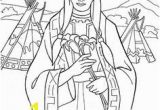 Kateri Tekakwitha Coloring Page St Kateri Tekakwitha Crossword Puzzle Homeschool