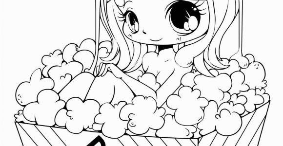 Kawaii Anime Girl Coloring Pages Cute Anime Chibi Girl Coloring Pages Lovely Witch Coloring Page