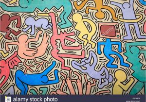 Keith Haring Berlin Wall Mural Keith Haring Stockfotos & Keith Haring Bilder Seite 2 Alamy