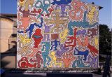 Keith Haring Berlin Wall Mural Tuttomundo at Pisa Keith Haring