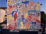 Keith Haring Berlin Wall Mural Tuttomundo at Pisa Keith Haring