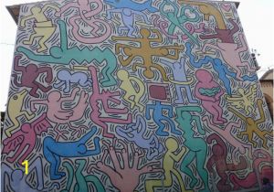 Keith Haring Wall Mural Keith Wall Art Picture Of Murale Tuttomondo Di Keith
