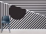 Kelly Hoppen Wall Mural Sperry Dissect Black and White Wall Mural