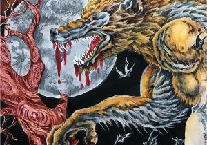 Kerby Rosanes Coloring Pages More Details Added to Mythomorphia Werewolf Kerbyrosanes