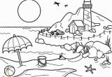 Kids Coloring Pages Beach Coloring Pages Summer Season Pictures for Kids Drawing Free